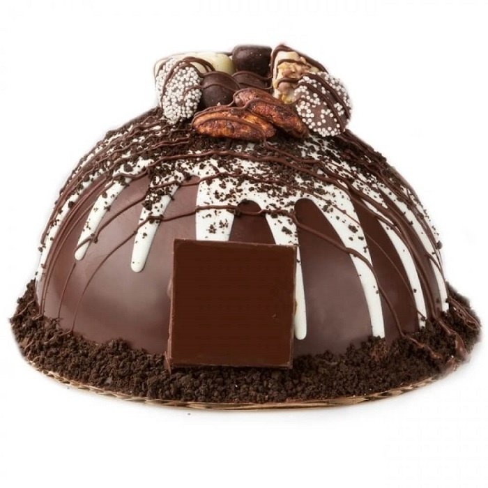 Chocolate Bomb Pinata Cake with hammer Chocolate Bomb Pinata Cake