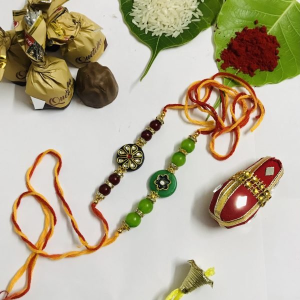 Rakhi(set of 2) With Chocolates