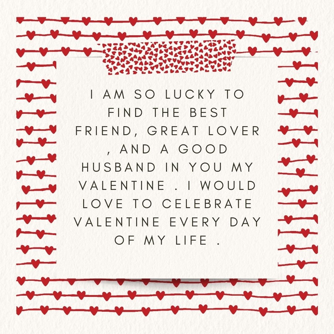 valentine day quotes for husband 