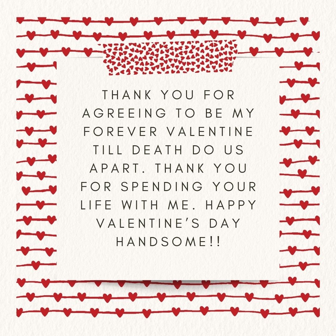 valentine husband wishes 