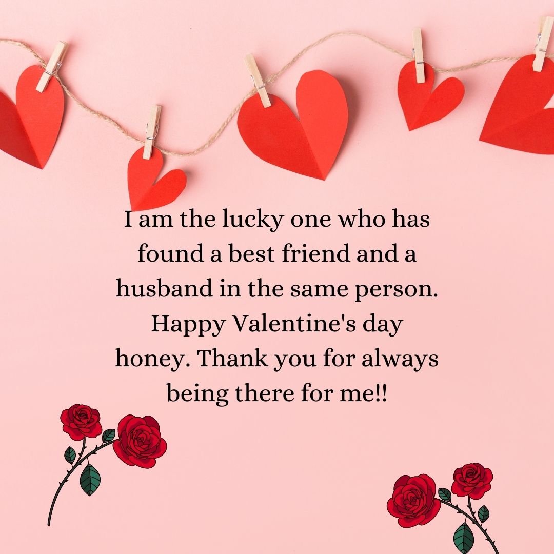happy valentines quote for husband 