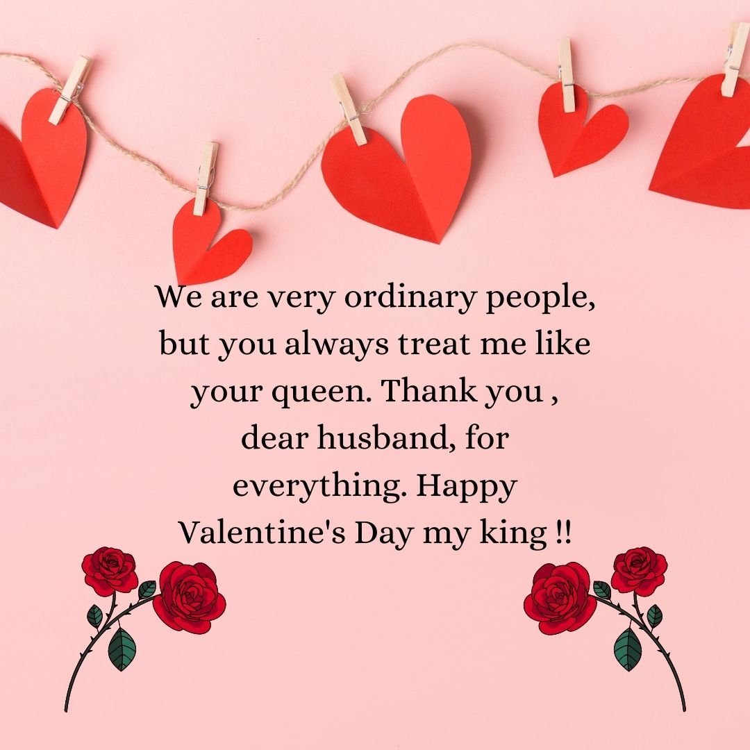 Valentines day wishes for him