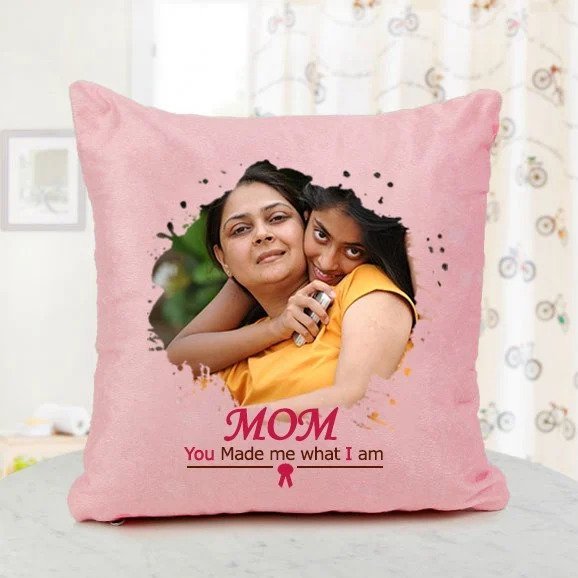 Me & Mom Photo Cushion