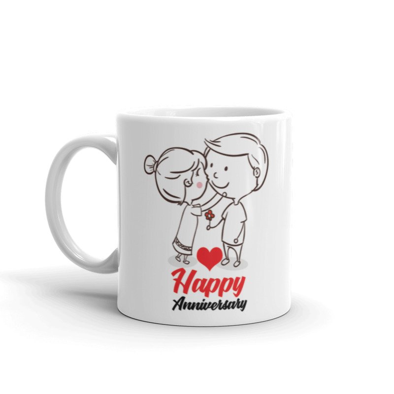 Personalised Coffee Mug for Anniversary
