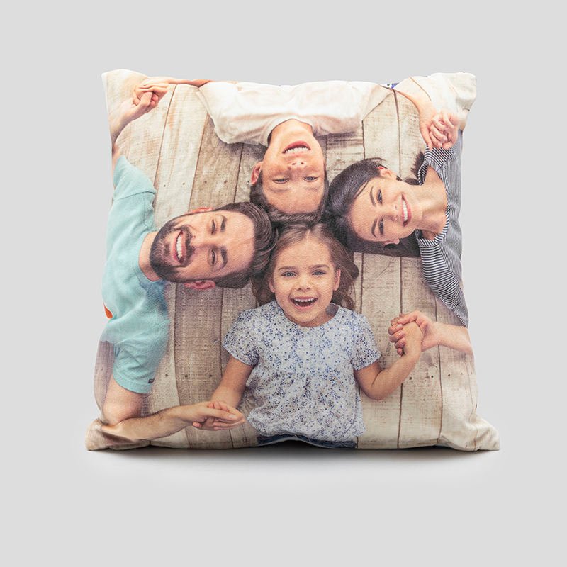 Customized Photo Cushion For Family